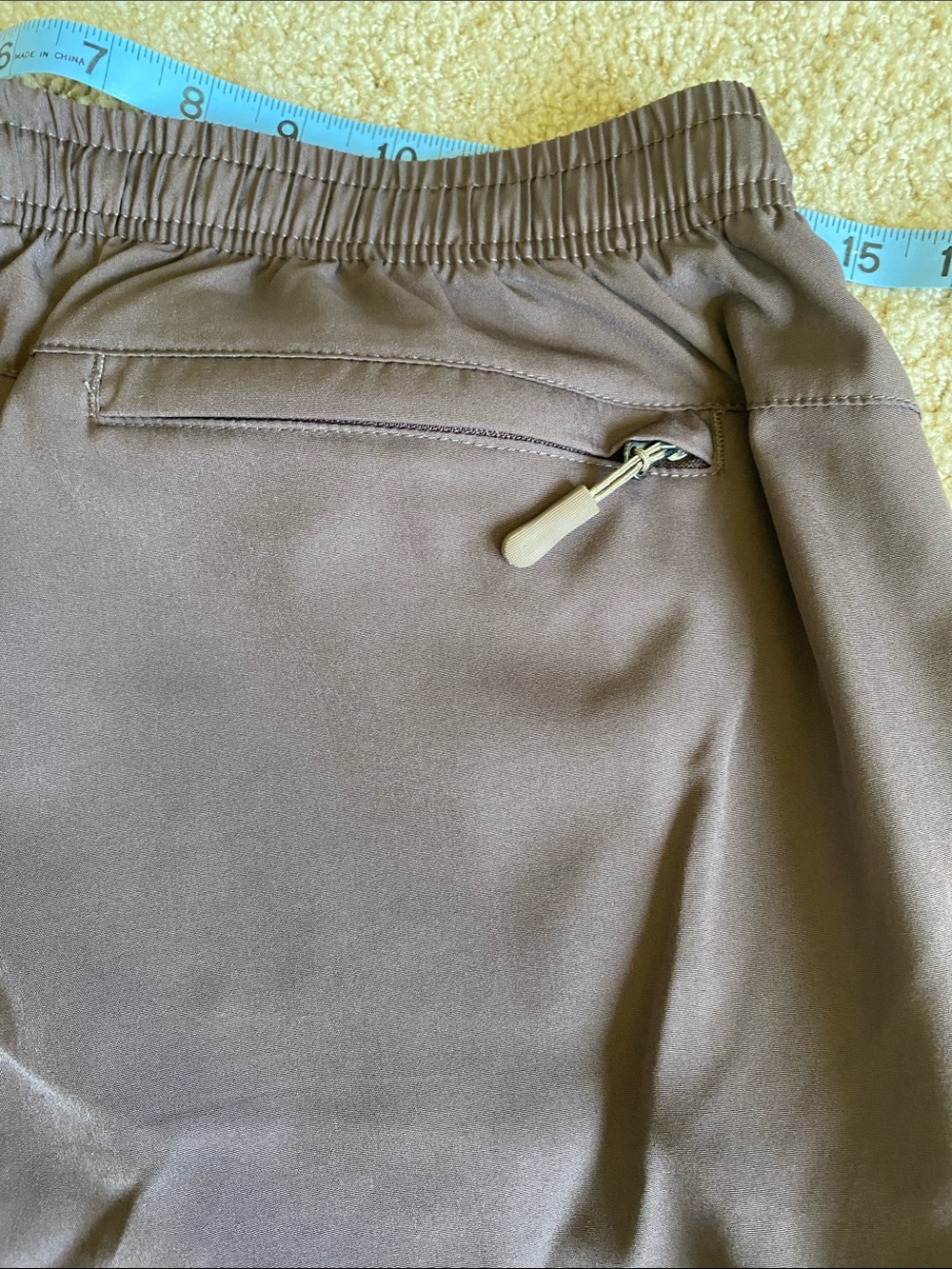 Women’s Casual Drawstring Cargo Shorts - lilac - Picture 8 of 11